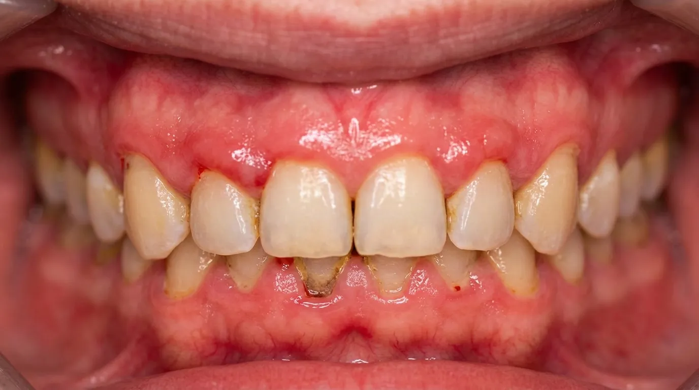 8 Kondisi Gigi yang Tidak Bisa Dibehel atau Tidak Disarankan 1 Kondisi Gigi yang Tidak Bisa Dibehel Salah Satunya Adalah Penyakit Periodontal (Gusi Bengkak & Infeksi)